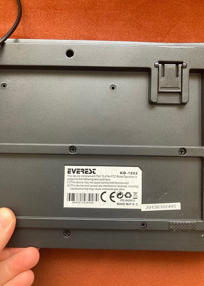 KB-1002 klavye - Görsel 4