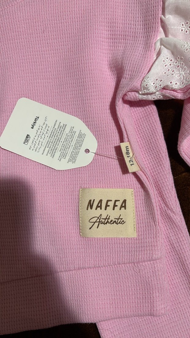 Pembe Kız Bebek Fırfırlı Uzun Kollu Takım - Görsel 3