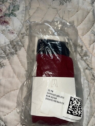 H&M bebek külotlu çorap
