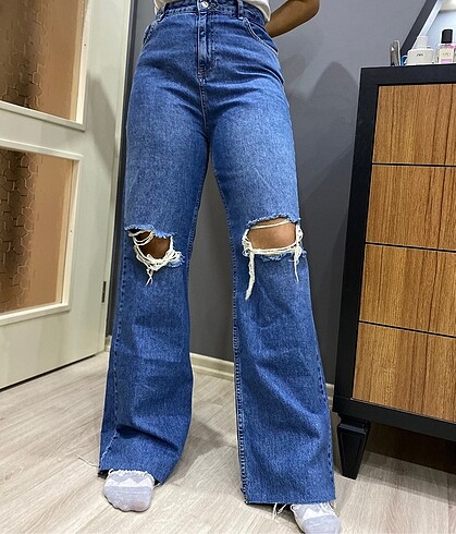 yırtık jean