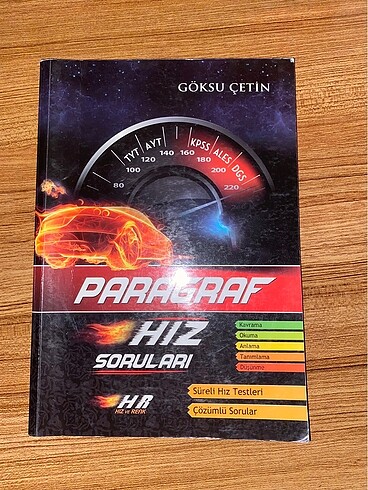 hız ve renk paragraf kitabı
