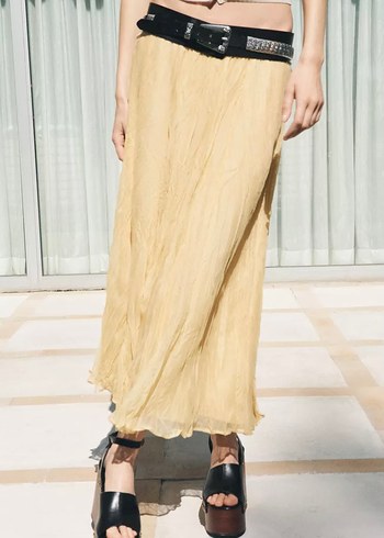 Zara zara midi etek