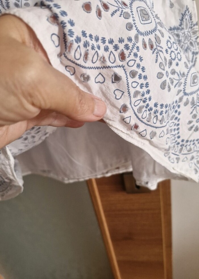 PREİS DELİKİŞİ KEDİMELİ ELBİSE - Görsel 4