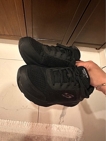 37,5 Beden siyah Renk Skechers D'lux Relaxed fit orijinal kadın ayakkabı 37,5 numara a