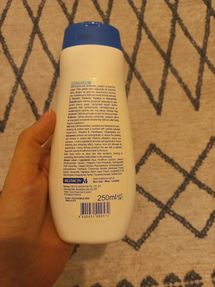 Multiactiv Sun Sensitive Care SOS Güneş Sonrası Losyon - Görsel 3