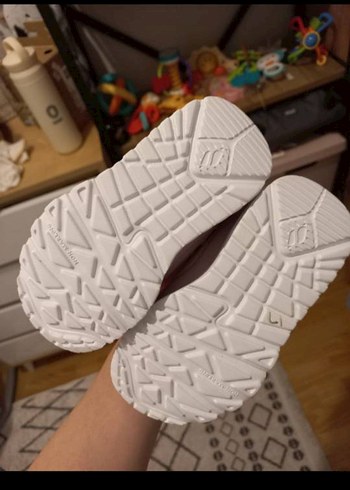 Kız Çocuk Pembe Yılan Desenli Spor Ayakkabı - Görsel 4