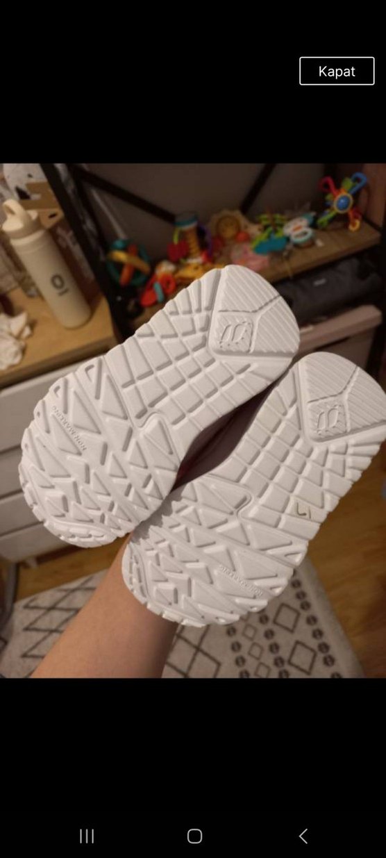 Kız Çocuk Pembe Yılan Desenli Spor Ayakkabı - Görsel 4