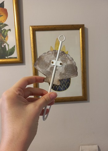 Gri Dekoratif askı - Görsel 2