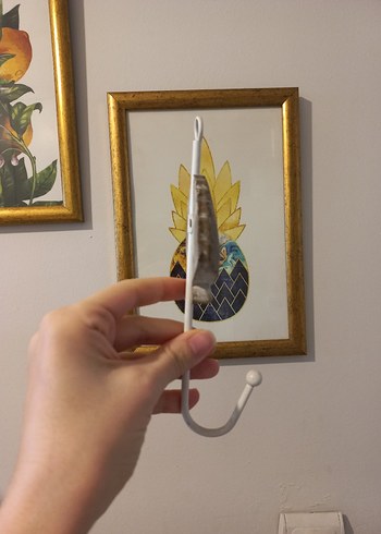 Gri Dekoratif askı - Görsel 5