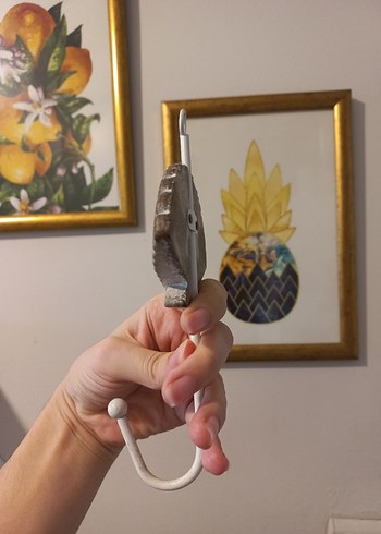 Gri Dekoratif askı - Görsel 3