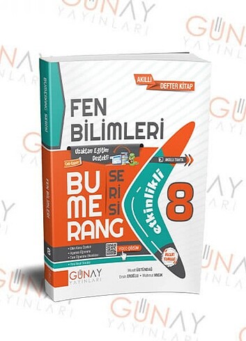 Fen Bilimleri 8. Sınıf Bumerang Etkinlikli Soru Bankası