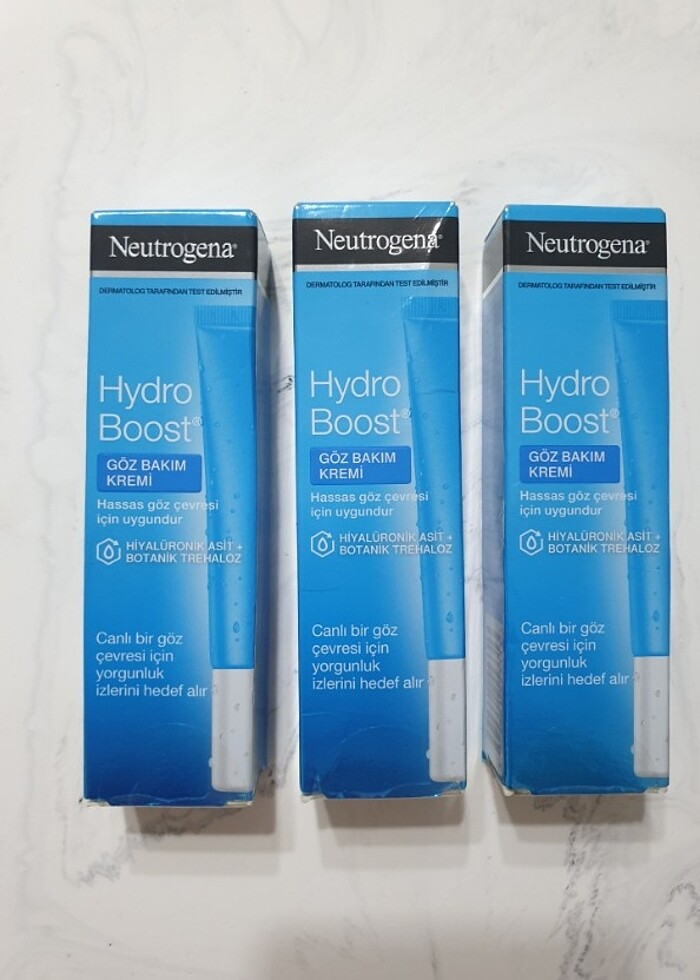 Neutrogena Hydro Boost yorgunluk karşıtı göz bakım kremi - Görsel 2