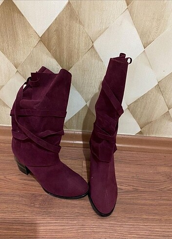 Diğer Suede çizme yeni 38 numara