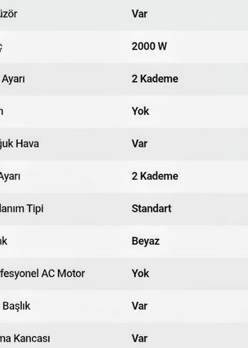 Fakir Haırjet perfection 2000w saç kurutma makinesi siyah - Görsel 9