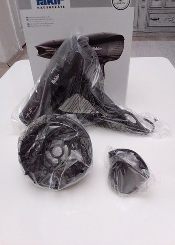 Fakir Haırjet perfection 2000w saç kurutma makinesi siyah - Görsel 6