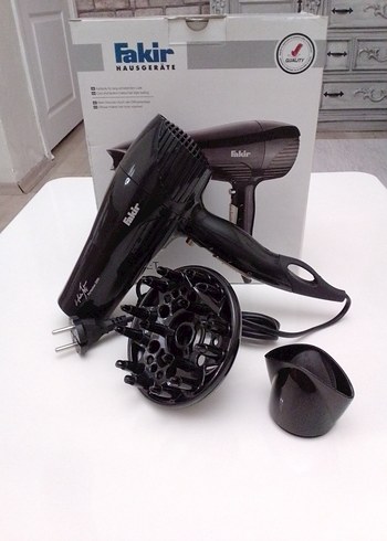 Fakir Haırjet perfection 2000w saç kurutma makinesi siyah - Görsel 8