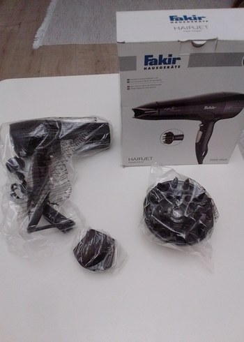 Fakir Haırjet perfection 2000w saç kurutma makinesi siyah - Görsel 2