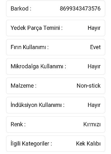  Beden Emsan Eros 3lü kek kalıbı seti kırmızı 