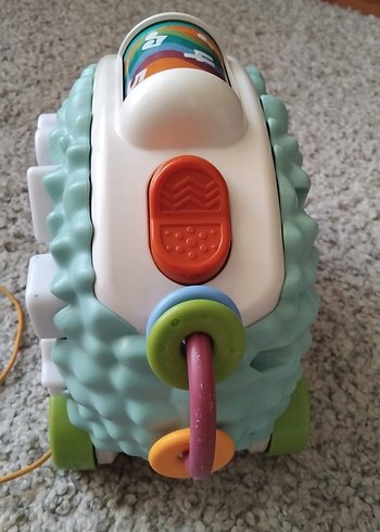 Fisher Price Renkli Müzikli Çekmeli Oyuncak Kirpi
