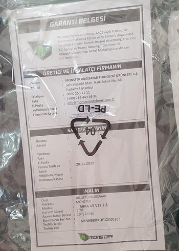 Monster Abra A5 V17.2.3. 15.6" Oyun Bilgisayarı - Görsel 4