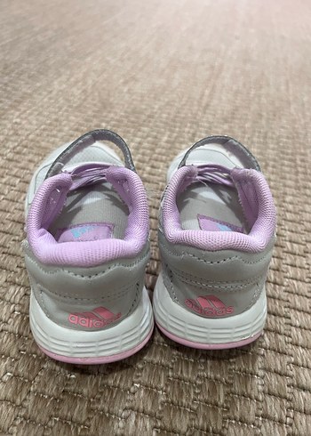 Kız Çocuk Gri Spor Ayakkabı Bağcıklı Adidas - Görsel 4