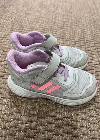 Kız Çocuk Gri Spor Ayakkabı Bağcıklı Adidas - Görsel 2