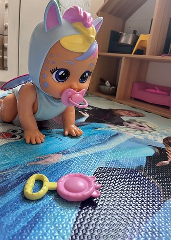 Pastel Gri Cry Babies Emekleyen Bebek emekleyen cry baby - Görsel 6