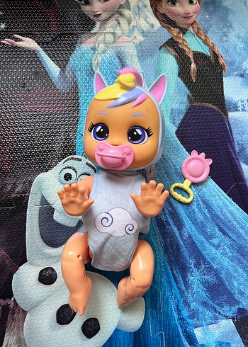 Pastel Gri Cry Babies Emekleyen Bebek emekleyen cry baby - Görsel 3