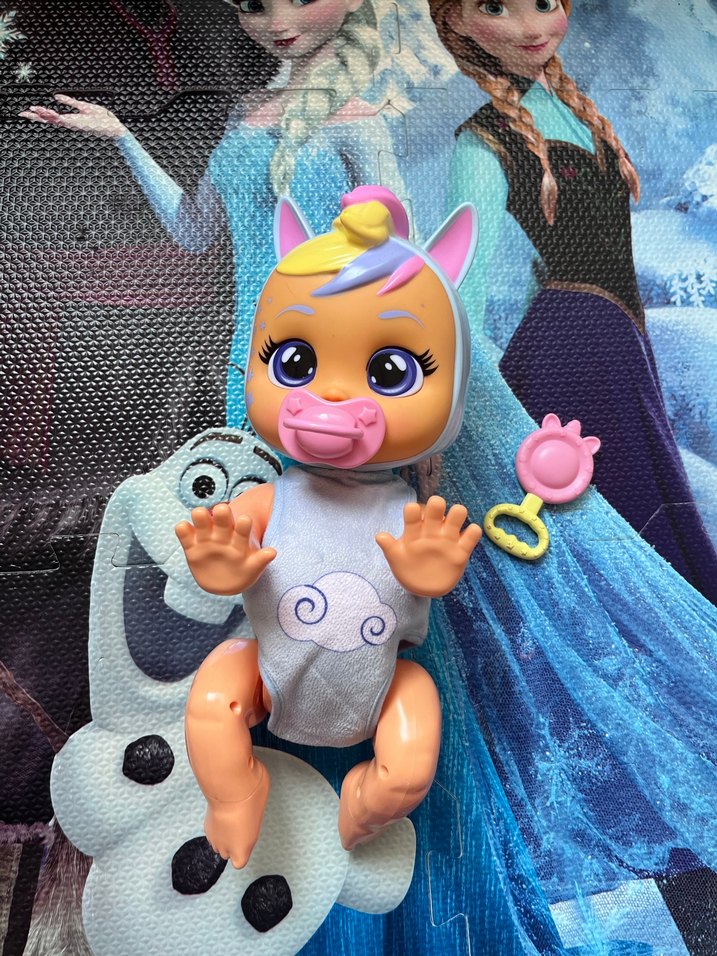 Pastel Gri Cry Babies Emekleyen Bebek emekleyen cry baby - Görsel 3