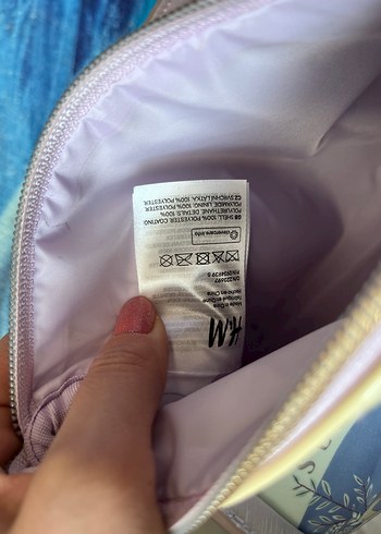 Pastel Renkli Frozen Temalı Çocuk el Çantası - Görsel 6