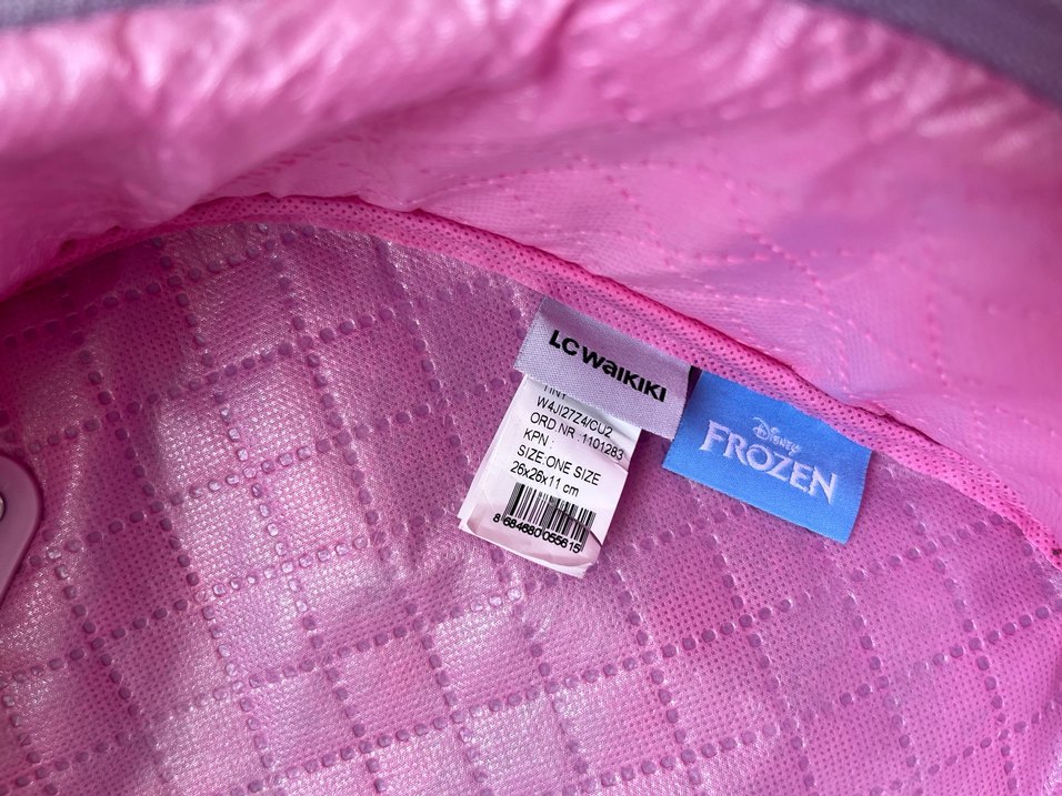 Mor Frozen elsa Çocuk bavul - Görsel 4