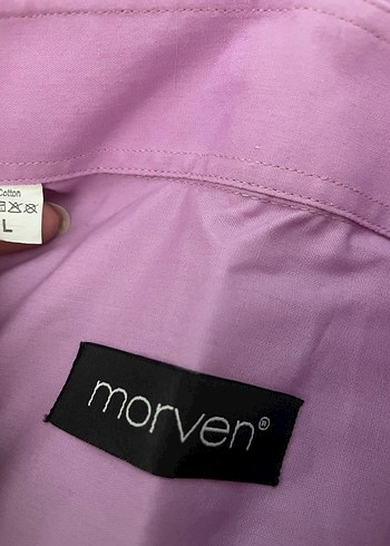 Mor Marven erkek gömlek - Görsel 2