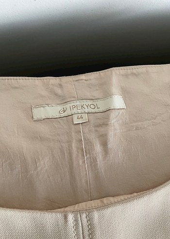 Bej İpekyol Elbise - Görsel 2