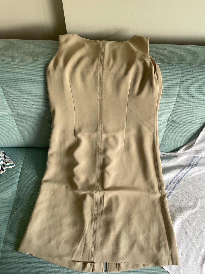 Bej İpekyol Elbise - Görsel 3