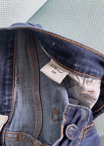 Ltb Kadın Lacivert Dar Kesim Denim Pantolon - Görsel 2