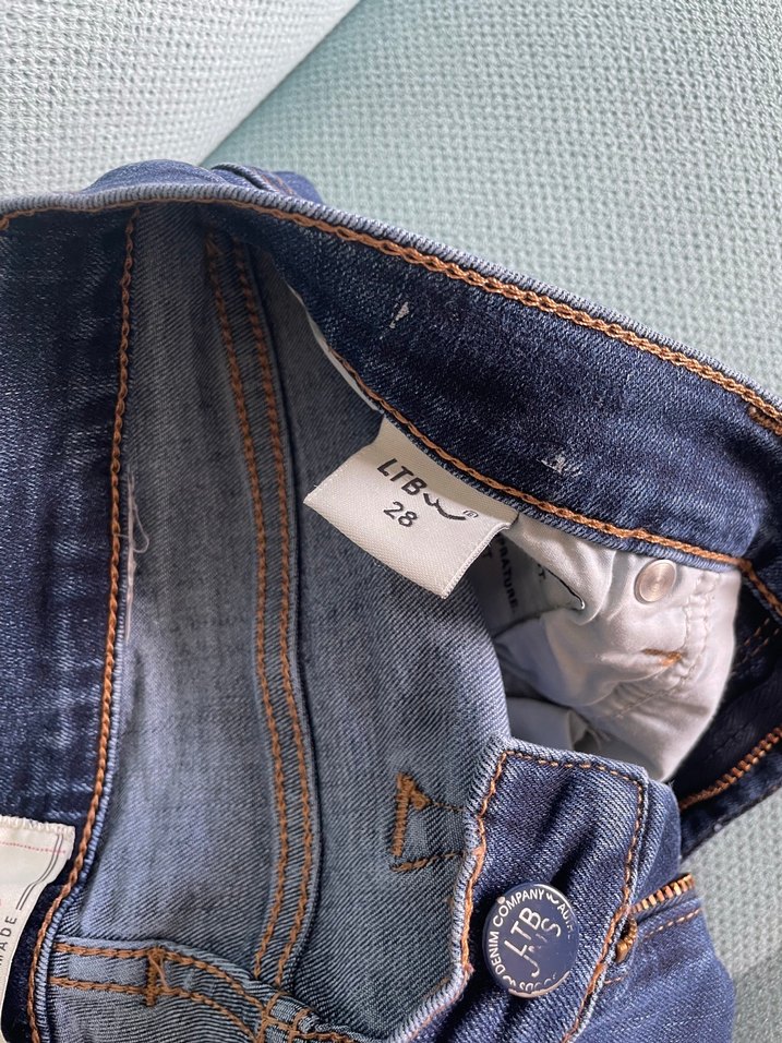 Ltb Kadın Lacivert Dar Kesim Denim Pantolon - Görsel 2