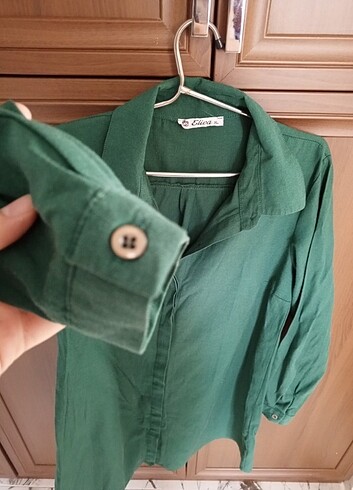 xl Beden yeşil Renk Yeşil Gömlek Tunik