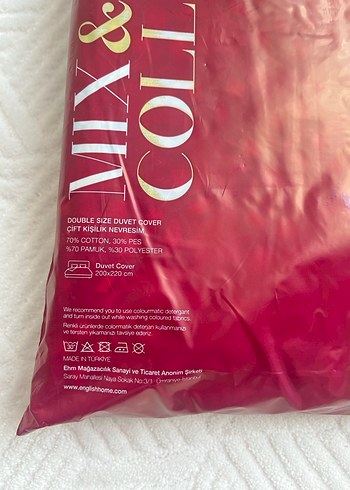 English home  Çift Kişilik Nevresim - Görsel 3