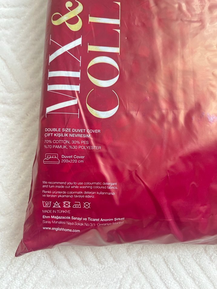 English home  Çift Kişilik Nevresim - Görsel 3