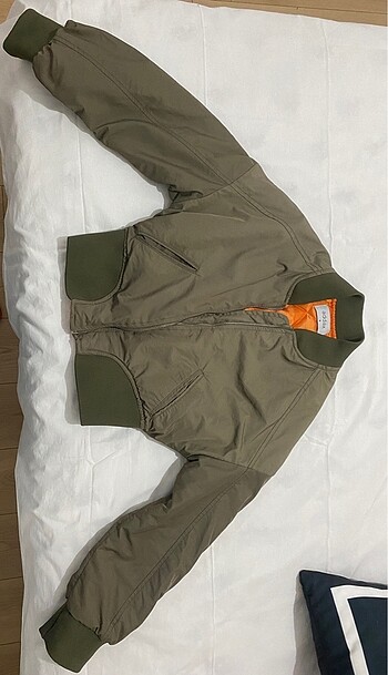 Addax Haki Bomber Ceket