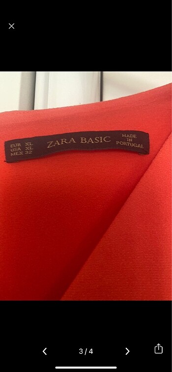 xl Beden Zara elbise