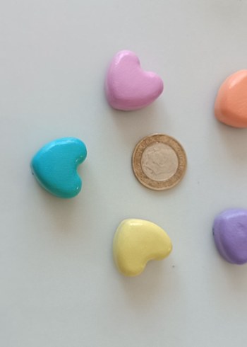 Beden çeşitli Renk Pastel Renkli Buzdolabı Magneti