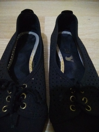 36 Beden Siyah düz ayakkabı