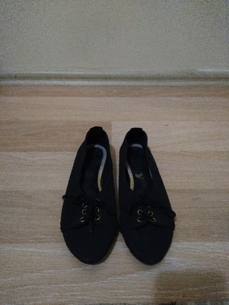 36 Beden siyah Renk Siyah düz ayakkabı