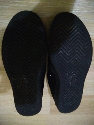Markasız Ürün Siyah simli ayakkabı