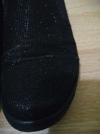36 Beden siyah Renk Siyah simli ayakkabı
