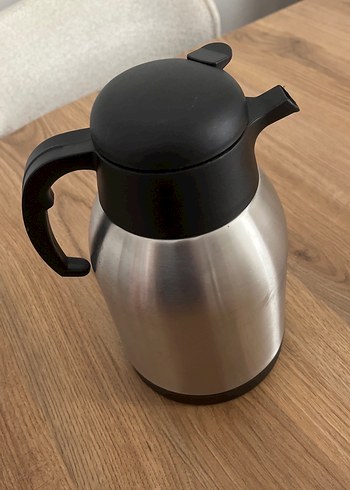 Gri Çelik Termoslu Demlik - Görsel 6