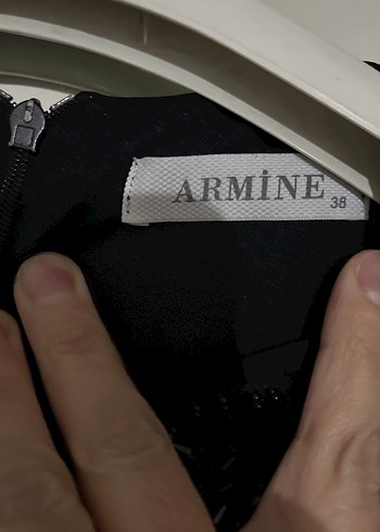 Siyah Uzun Kollu Kadın Uzun Elbise - Görsel 3