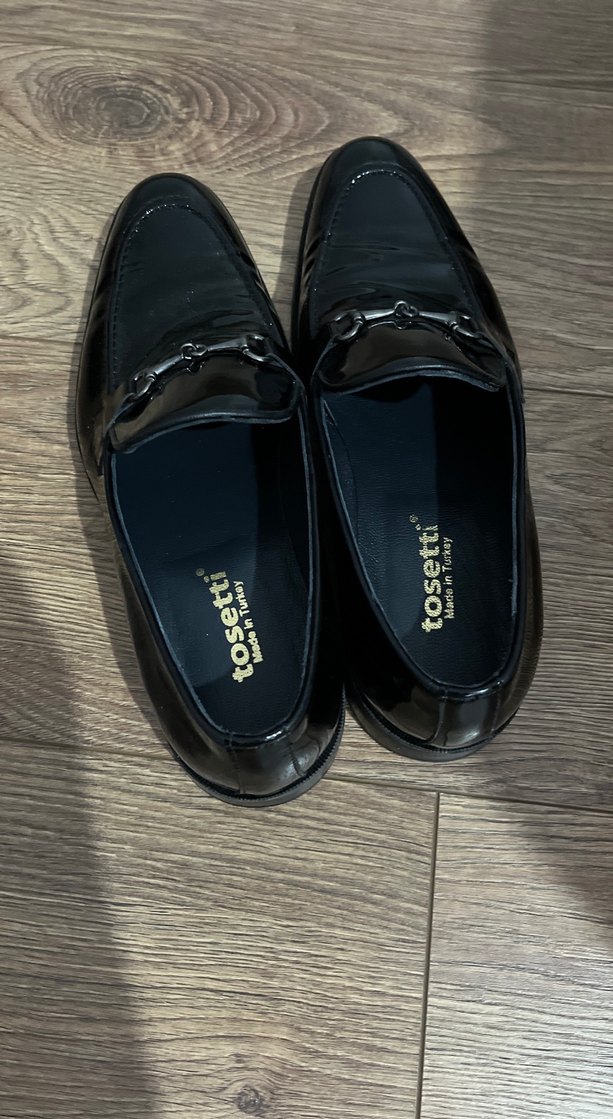 Parlak Siyah Klasik Tokalı Erkek Ayakkabı - Görsel 3