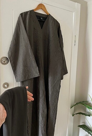diğer Beden gri Renk Abaya Dubai b abaya